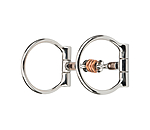 Snaffle snodato in tre parti Stainless Steel