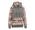 Felpa con cappuccio Ikat