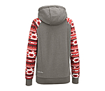 Felpa con cappuccio Ikat