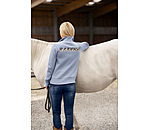 Felpa con mezza zip Reign