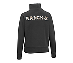 Felpa con mezza zip Reign