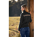 Felpa con mezza zip Reign