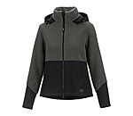 Giacca in pile Sherpa con cappuccio rimovibile