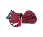 Cappotto in softshell per cani con colletto in pile Frida