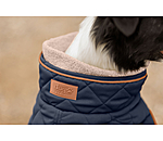 Cappotto trapuntato per cani Holly con pelliccia sintetica