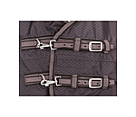 Coperta outdoor highneck Jesco II con pile, 100 g
