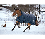 Coperta outdoor highneck Rain Shield II con protezione per la pancia, 50 g