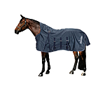Coperta outdoor highneck Rain Shield II con protezione per la pancia, 200 g