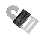 Connettore Litzclip per maniglia per fettucce da 20 mm