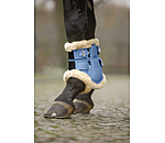 Stinchiere da dressage con pelliccia sintetica Essential, anteriori