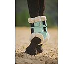 Stinchiere da dressage con pelliccia sintetica Essential, anteriori
