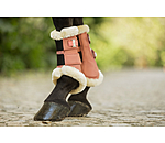 Stinchiere da dressage con pelliccia sintetica Essential, anteriori