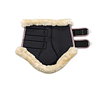 Stinchiere da dressage con pelliccia sintetica Essential, anteriori