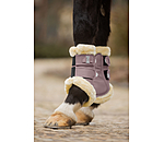 Stinchiere da dressage con pelliccia sintetica Essential, anteriori