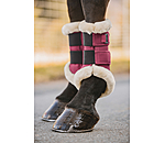Stinchiere da dressage con pelliccia sintetica Essential, anteriori