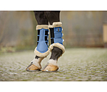 Stinchiere da dressage con pelliccia sintetica Essential, posteriori