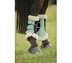 Stinchiere da dressage con pelliccia sintetica Essential, posteriori