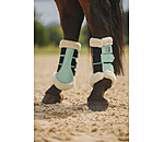 Stinchiere da dressage con pelliccia sintetica Essential, posteriori