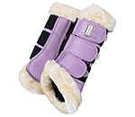 Stinchiere da dressage con pelliccia sintetica Essential, posteriori
