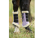 Stinchiere da dressage con pelliccia sintetica Essential, posteriori