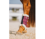 Stinchiere da dressage con pelliccia sintetica Essential, posteriori