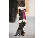 Stinchiere da dressage con pelliccia sintetica Essential, posteriori