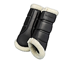 Stinchiere da dressage con pelliccia sintetica Classic, posteriori