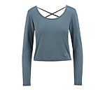 Maglia funzionale a maniche lunghe Icy Glitter da donna