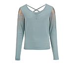 Maglia funzionale a maniche lunghe Icy Glitter per bambini e ragazzi