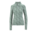 Maglia funzionale a maniche lunghe con zip Asta