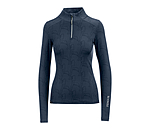Maglia funzionale a maniche lunghe con zip Asta