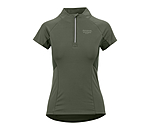 T-shirt funzionale con zip Lola