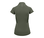 T-shirt funzionale con zip Lola