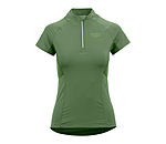 T-shirt funzionale con zip Lola