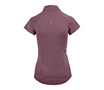 T-shirt funzionale con zip Lola
