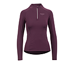 Maglia funzionale a maniche lunghe con zip Sofie