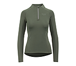Maglia funzionale a maniche lunghe con zip Sofie