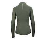 Maglia funzionale a maniche lunghe con zip Sofie