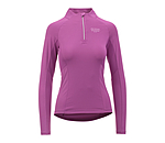 Maglia funzionale a maniche lunghe con zip Sofie