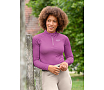 Maglia funzionale a maniche lunghe con zip Sofie