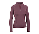Maglia funzionale a maniche lunghe con zip Sofie