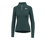 Maglia funzionale a maniche lunghe con zip Lea