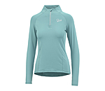 Maglia funzionale a maniche lunghe con zip Lea