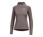 Maglia funzionale a maniche lunghe con zip Lea