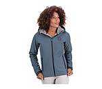 Giacca da equitazione softshell con cappuccio Lara