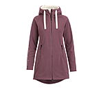 Cappotto in pile con cappuccio Greta