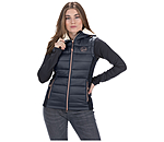 Gilet da equitazione combinato con cappuccio Liah