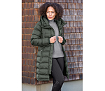 Cappotto da equitazione trapuntato con cappuccio Minou