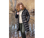 Cappotto da equitazione trapuntato con cappuccio Minou