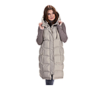 Gilet lungo con cappuccio Clara